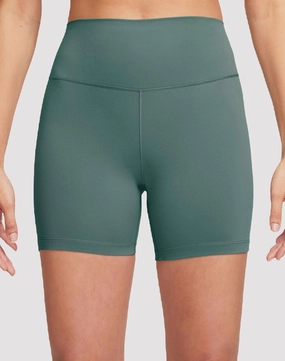 Budget - friendly fashion Nike One Dri-FIT High-Waisted 5" Bike Green Shorts Fashion advice