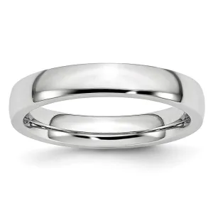 Chisel Jewelry Cobalt Polished 4mm Band