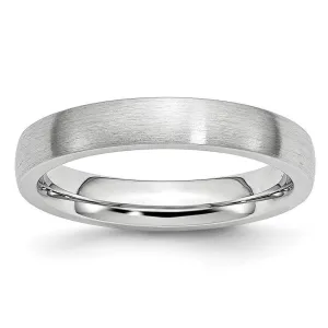 Chisel Jewelry Cobalt Satin 4mm Band