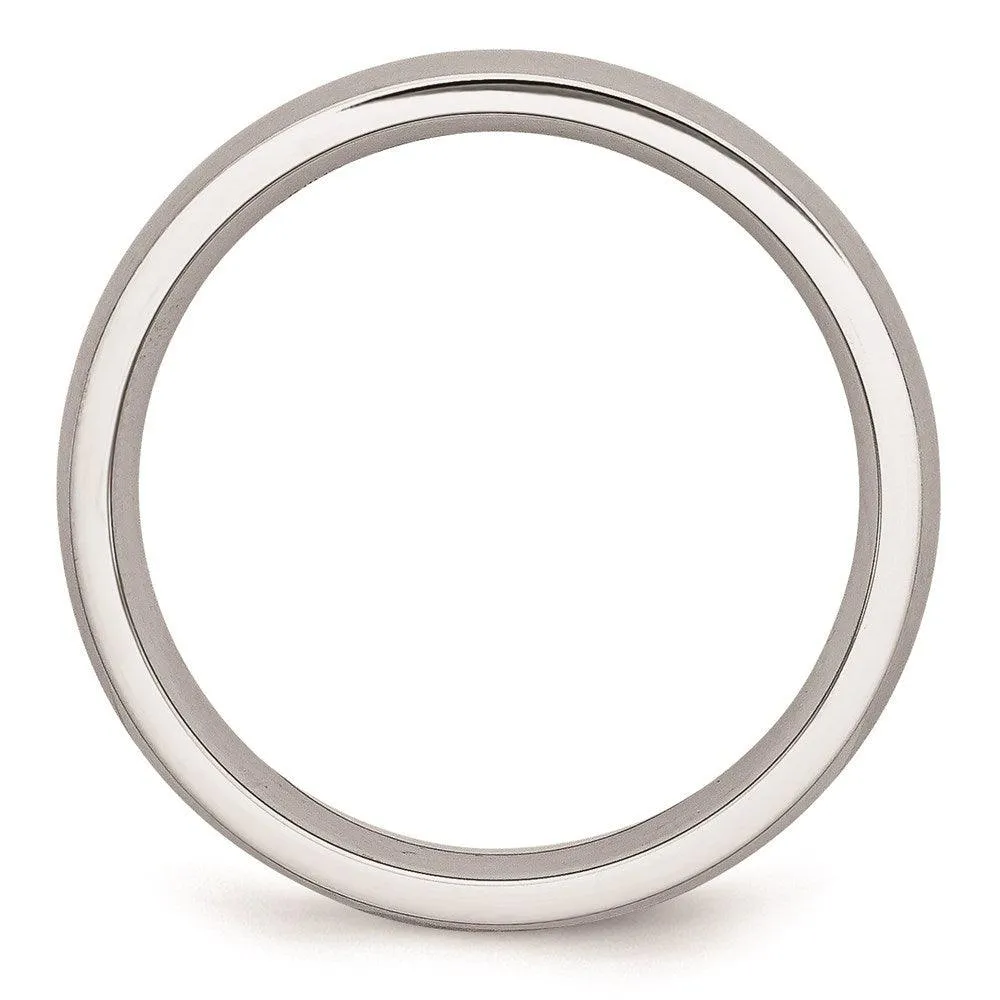 Chisel Jewelry Cobalt Satin 5mm Band
