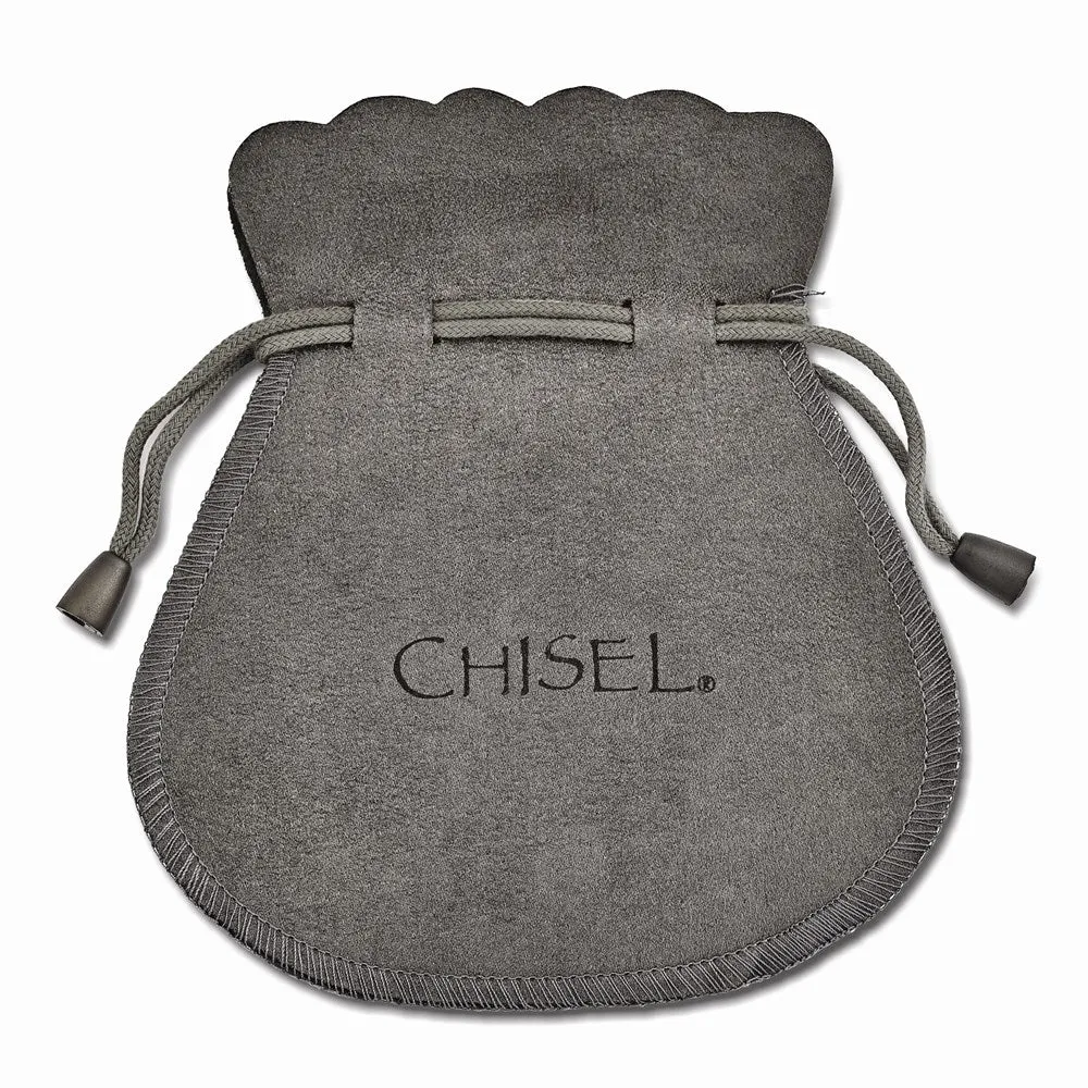 Chisel Jewelry Stainless Steel 8.4mm 8in Figaro Chain | SRN682