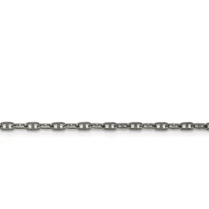Chisel Jewelry Stainless Steel Polished 2.75mm Anchor Chain | SRN1879