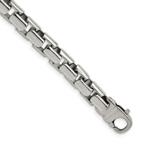 Chisel Jewelry Stainless Steel Polished 8.5in Bracelet