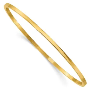 Chisel Jewelry Stainless Steel Yellow IP Plated Bangle