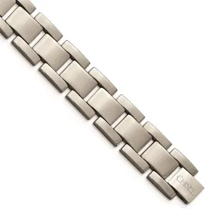 Chisel Jewelry Titanium Polished 8.5in Bracelet