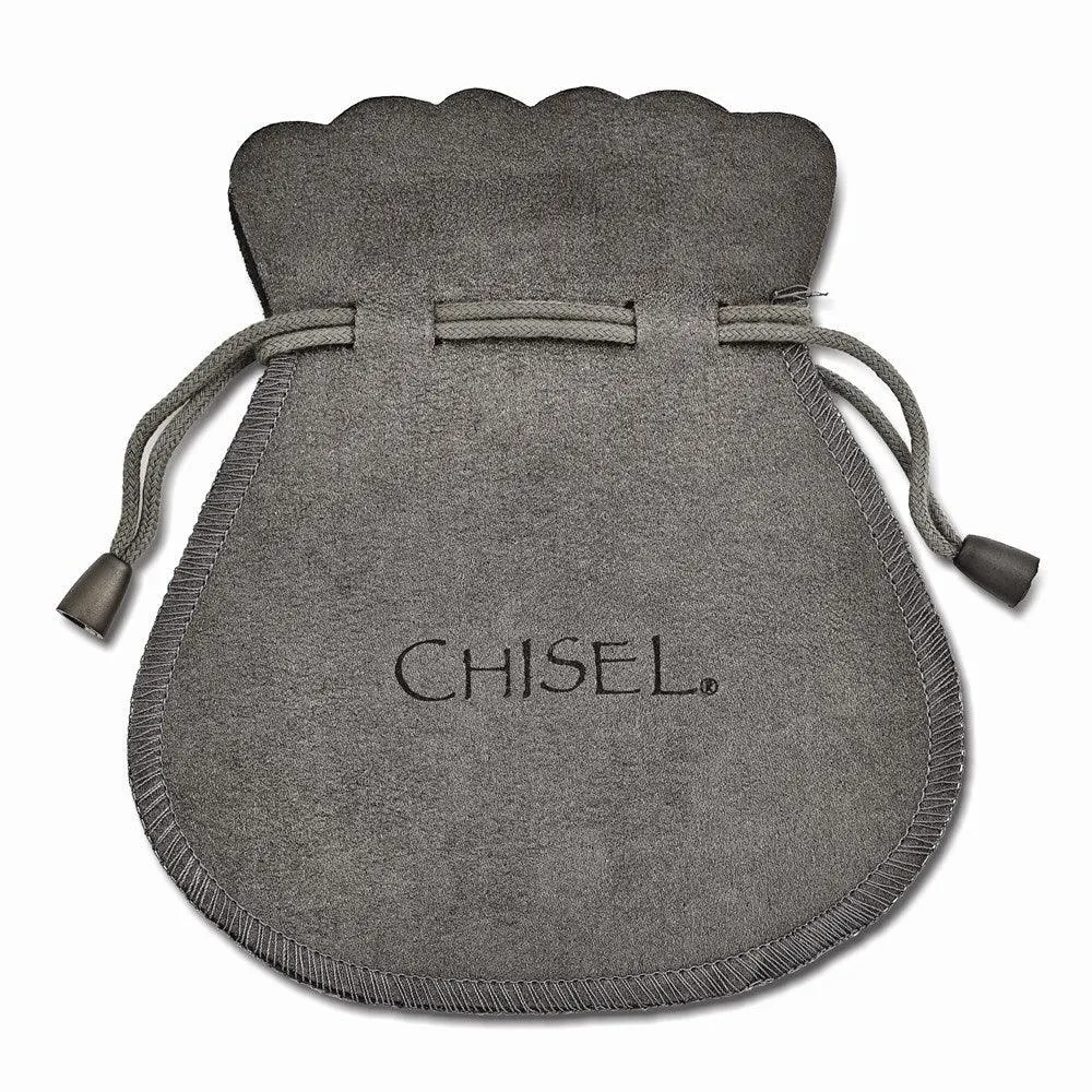 Chisel Jewelry Titanium Polished Cuff Bangle