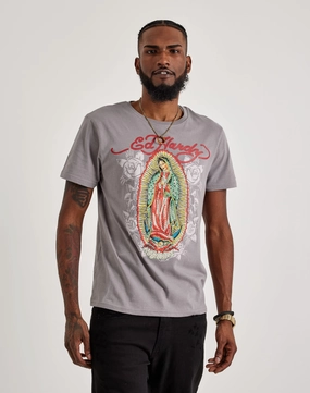Classic fashion pieces Ed Hardy Mary Rhinestone Tee Denim products