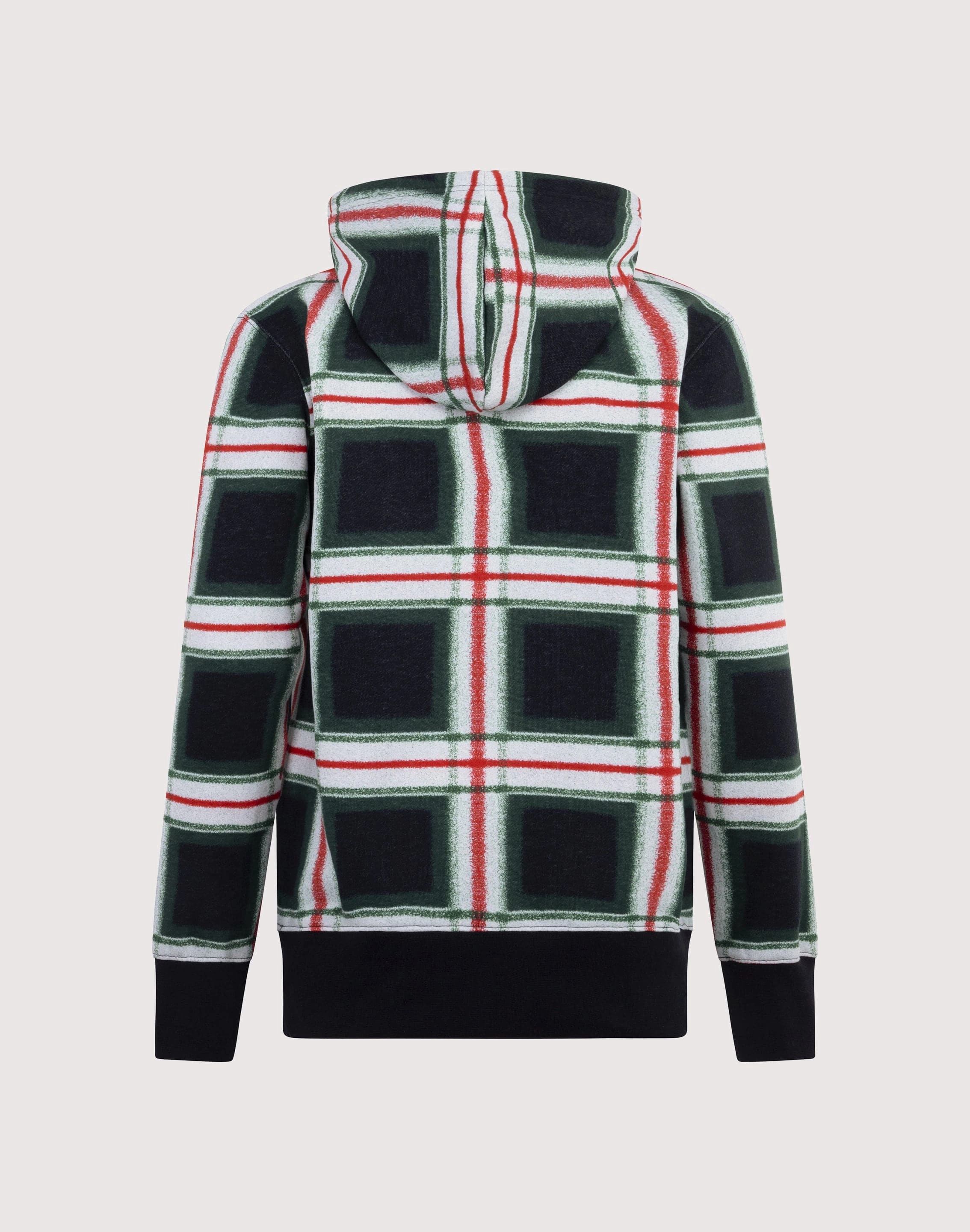 Classic fashion pieces Jordan Plaid Big Boys' Black Hoodie