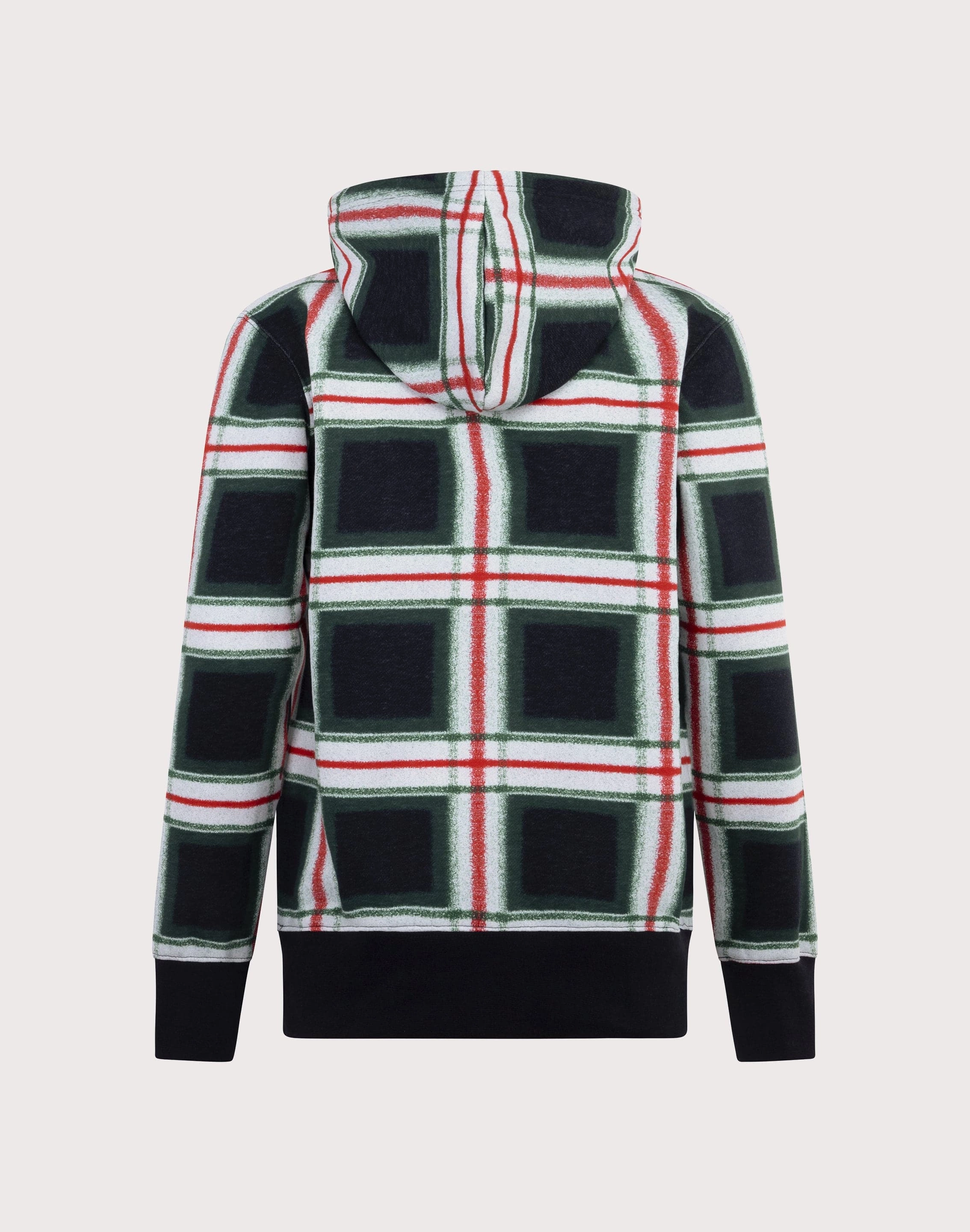 Classic fashion pieces Jordan Plaid Big Boys' Black Hoodie