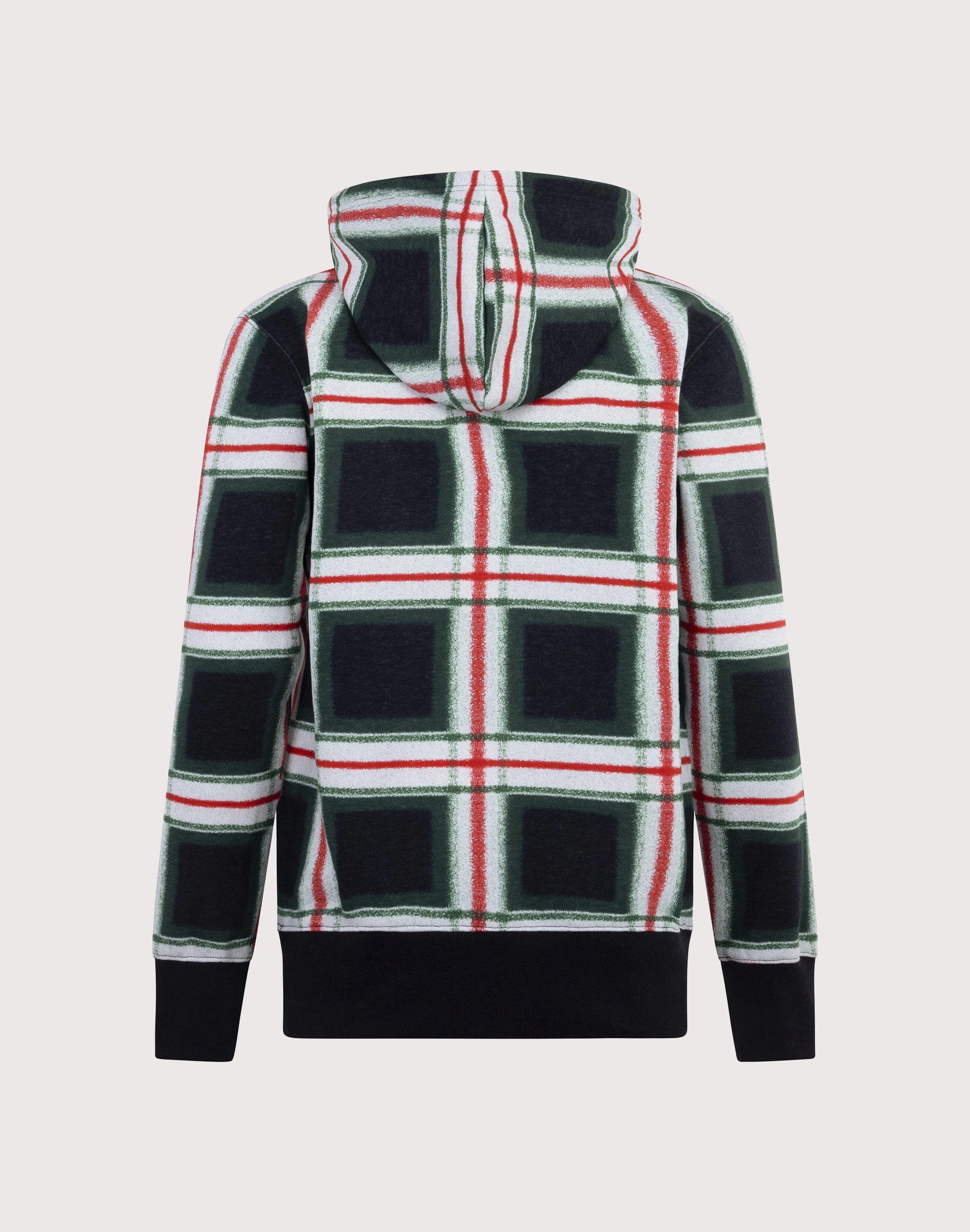 Classic fashion pieces Jordan Plaid Big Boys' Black Hoodie