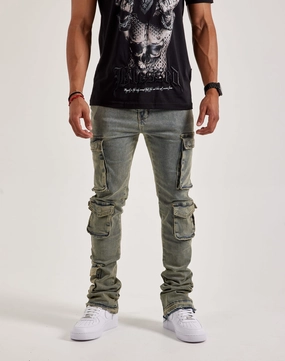 Classic fashion pieces WAIMEA Stacked Cargo Jeans Fashionable options