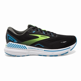 Clean Brooks Adrenaline GTS 23 - Black - Hawaiian Ocean - Green Rebellious