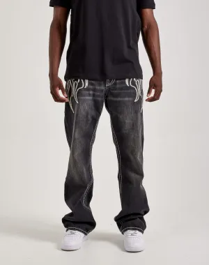 Clothing and accessories True Religion Bad Weather Big T Flame Billy Jeans Fashion must - haves