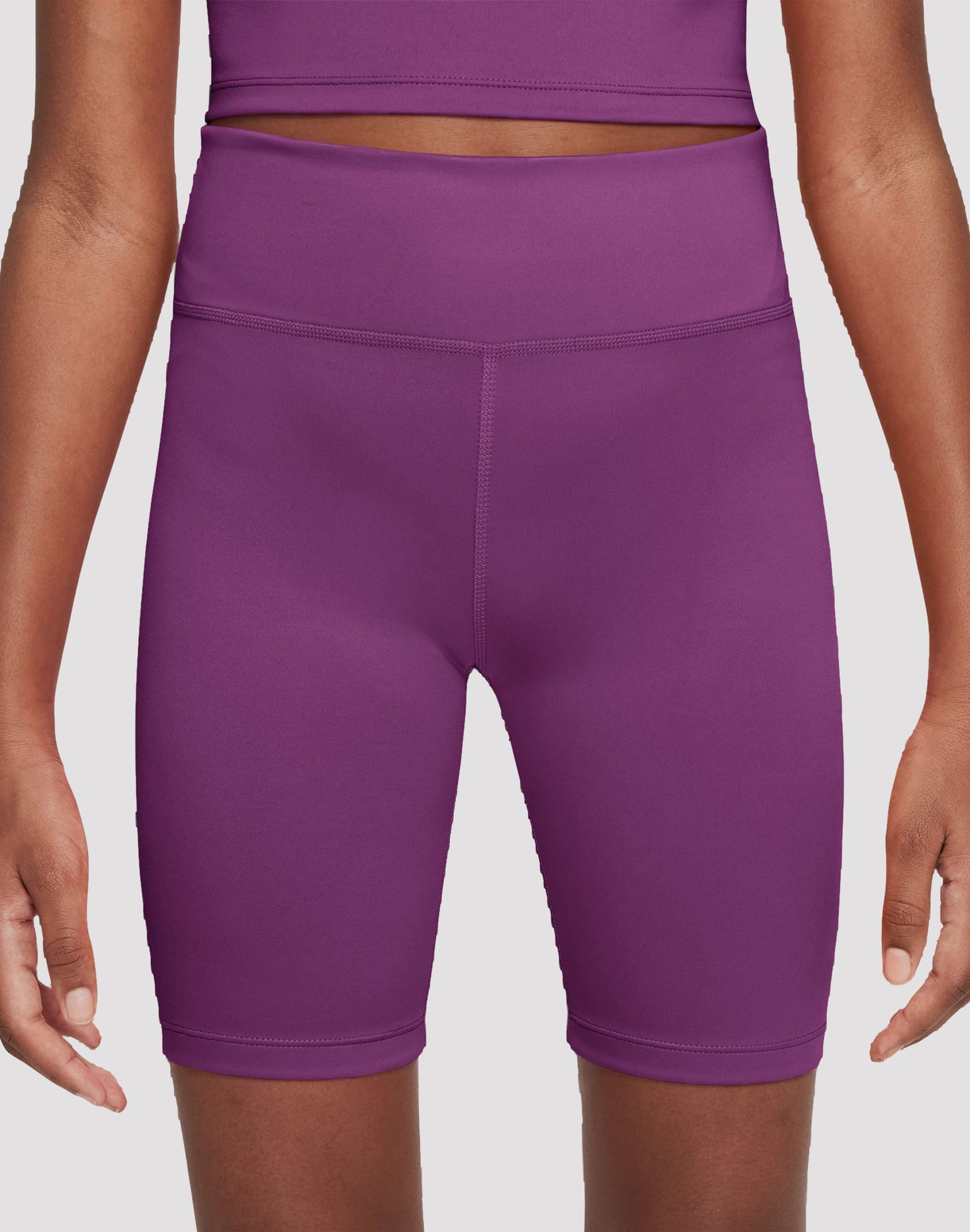 Leather - material fashion Nike Dri-FIT One Purple Bike Shorts Activewear gear