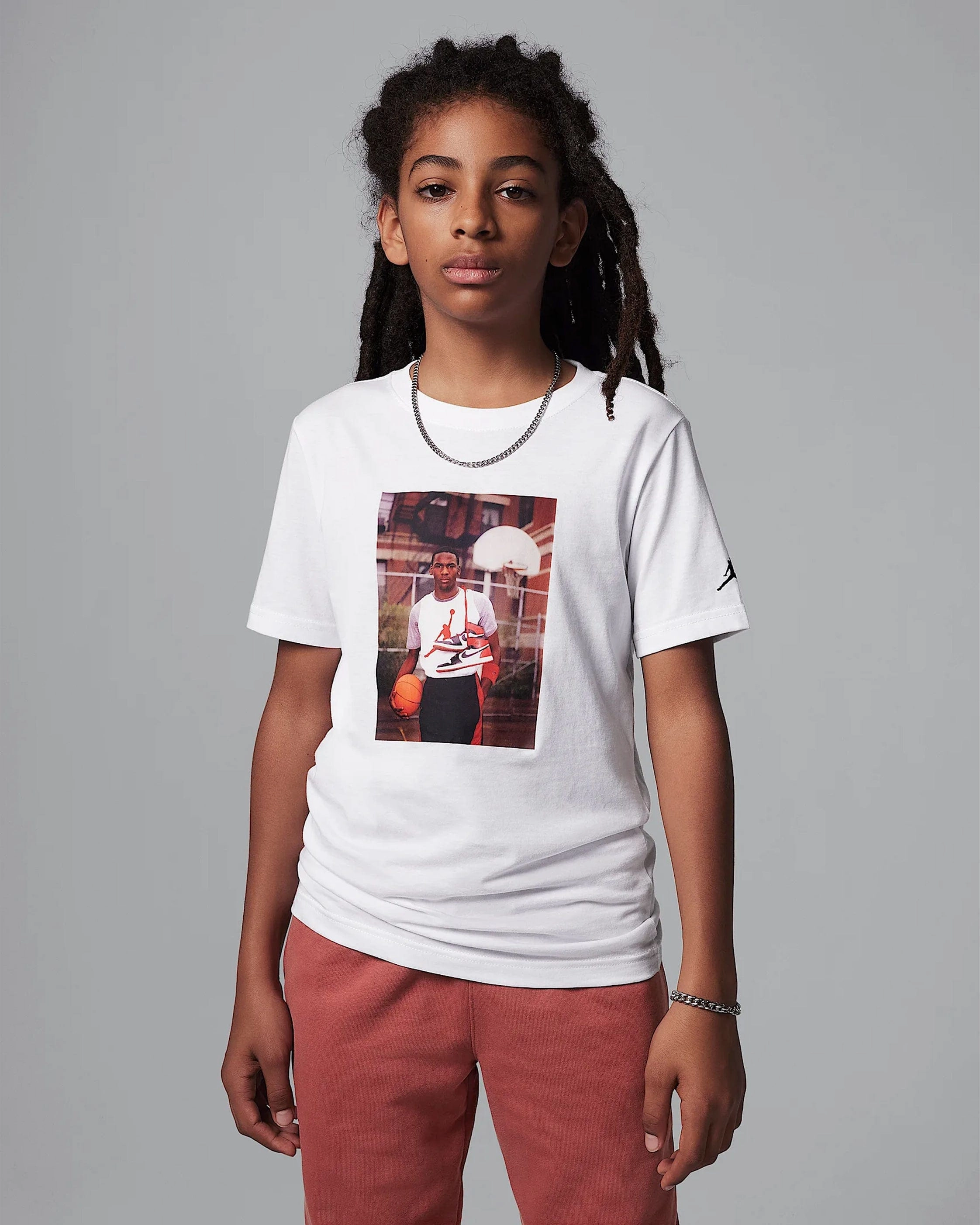 Clothing assortments Jordan Photo Tee Grade-School Wardrobe staples