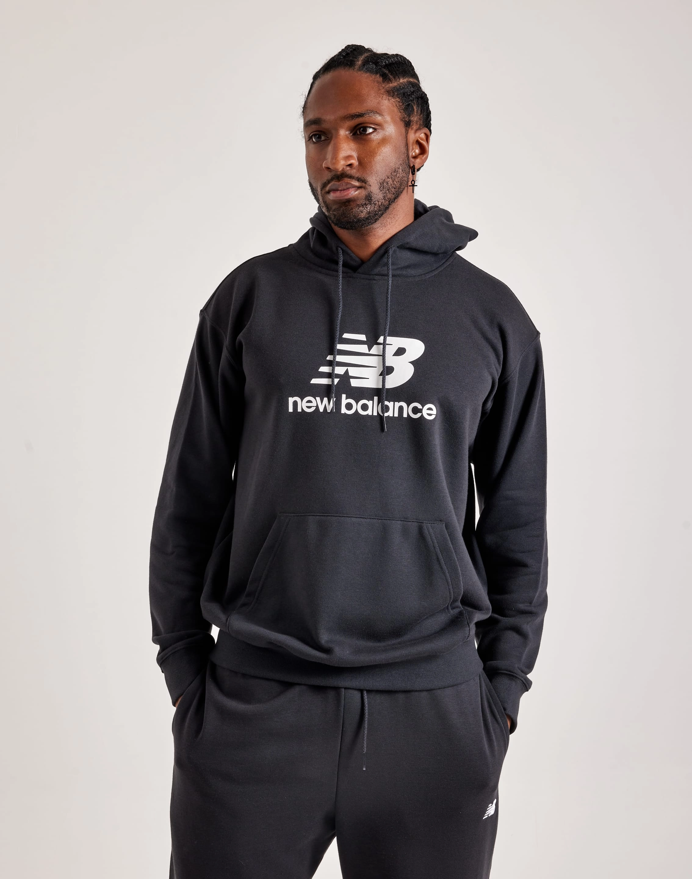 New Balance Sport Essentials French Terry Logo Hoodie Fashion catalog Organic fashion products