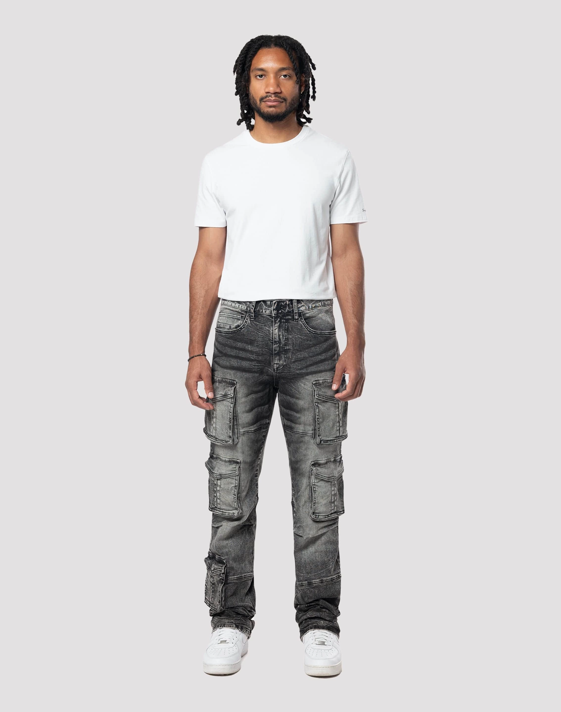 Fashion for all body types Grindhouse Cargo Straight Fit Tombstone Jeans Denim products