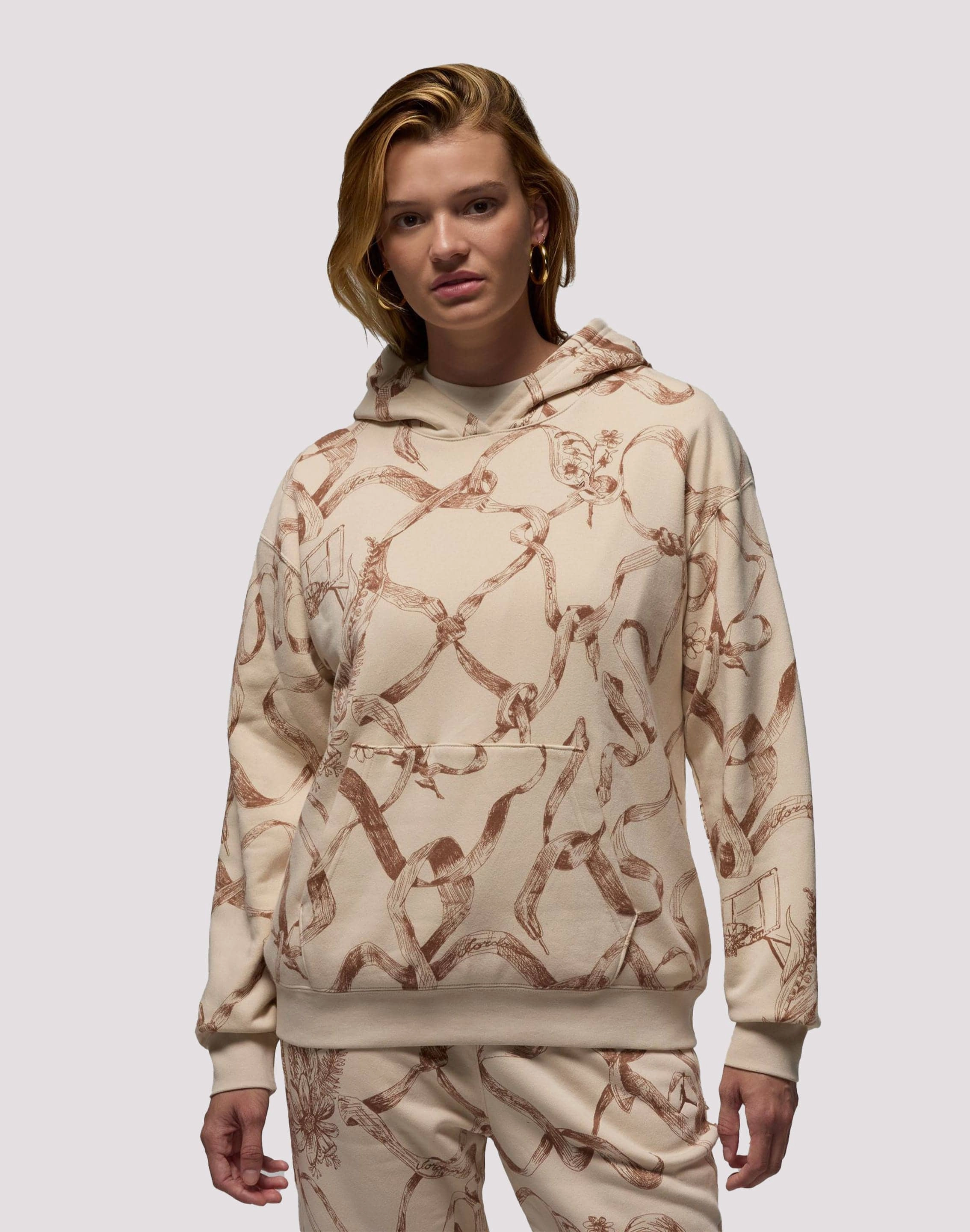 Jordan Brooklyn Fleece Printed Hoodie Best - selling fashion Ethical fashion choices