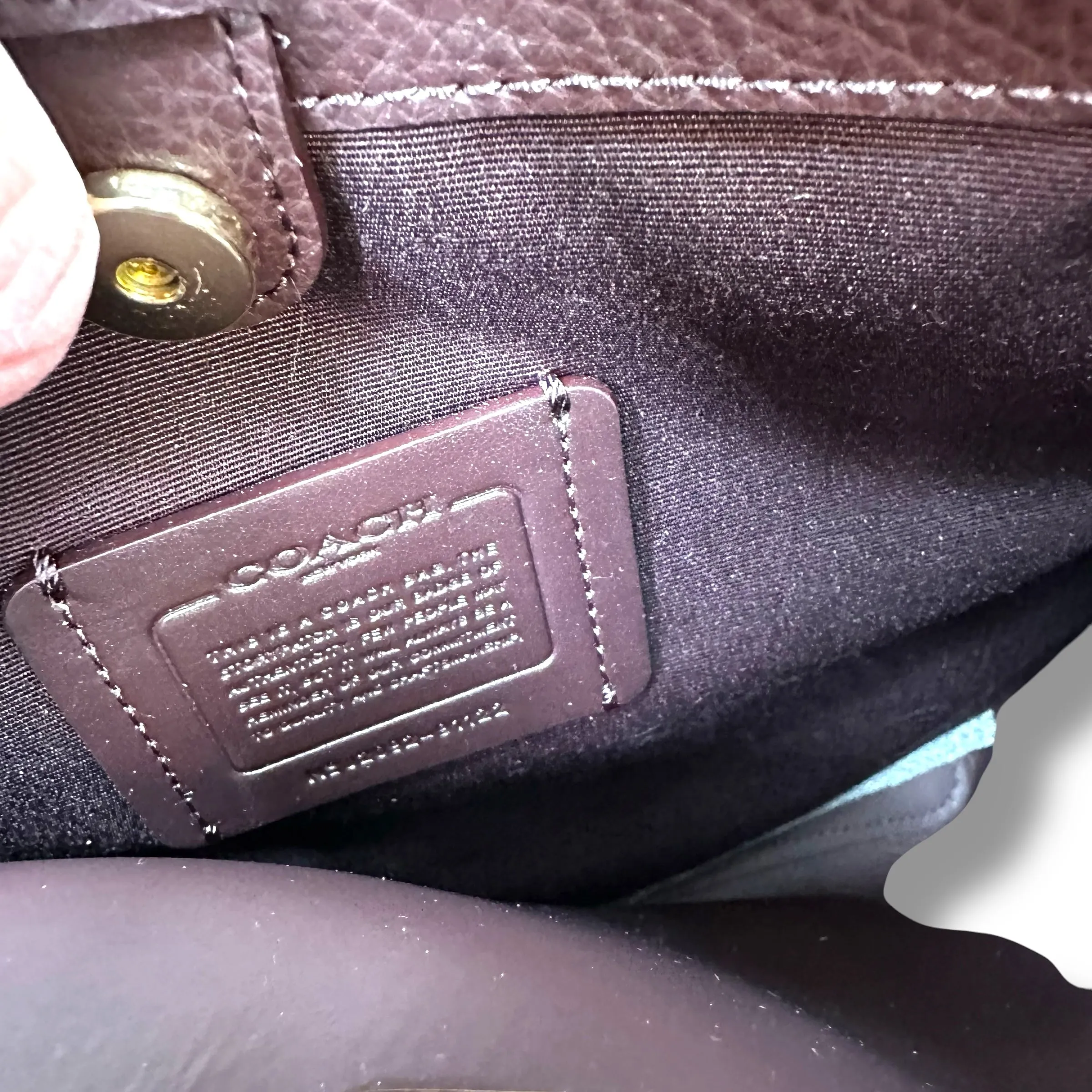 Coach Bags Crossbody Designer By Coach  Size: Small