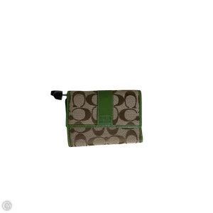 Coach Bags Wallet Designer By Coach, Size: Small