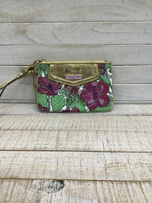 Coach Bags Wristlet By Coach, Size: Small