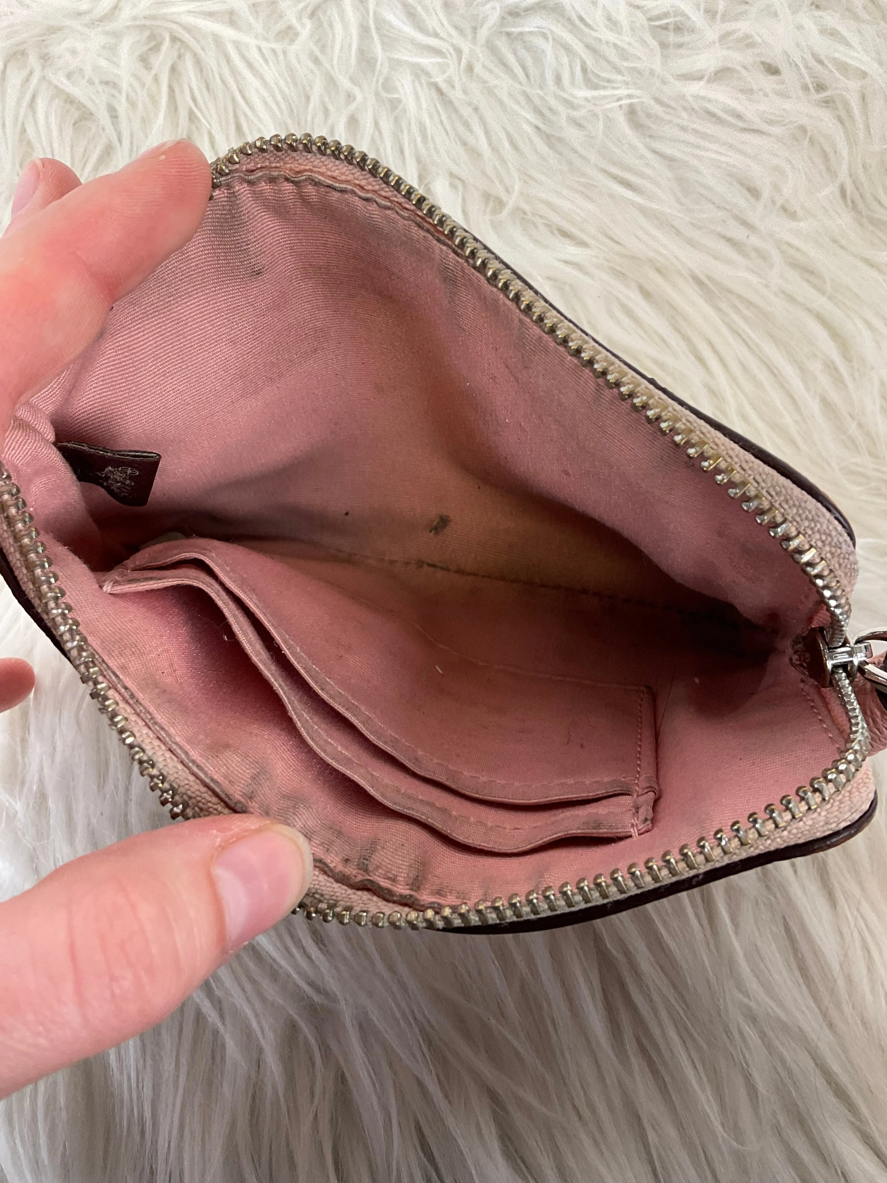 Coach Bags Wristlet Designer By Coach  Size: Small