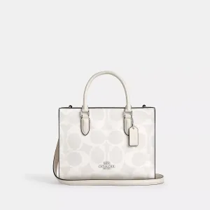 Coach Outlet Maggie Small Tote Bag In Signature Canvas COACH Outlet Bags