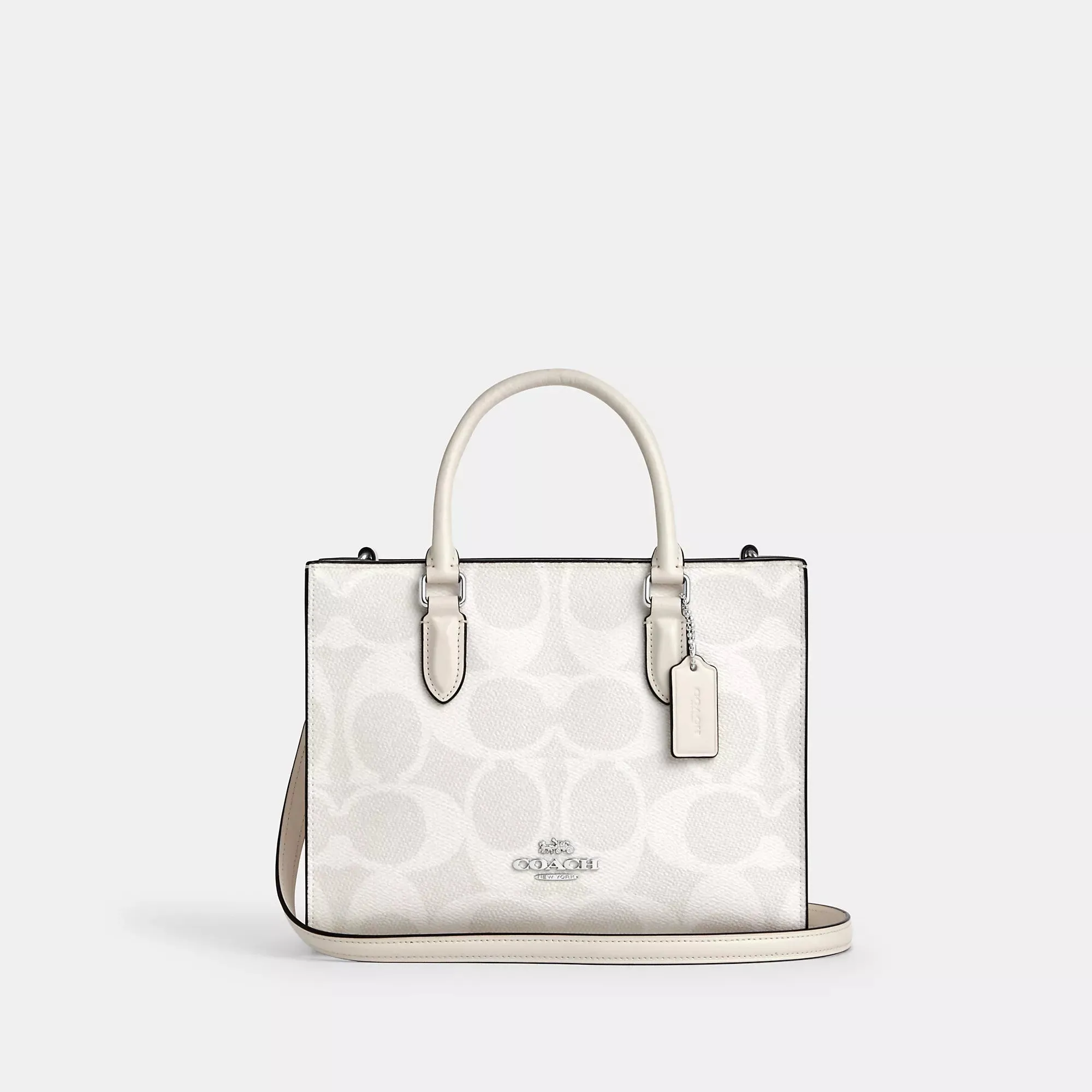 Coach Outlet Maggie Small Tote Bag In Signature Canvas COACH Outlet Bags