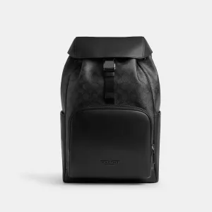 Coach Outlet Racer Backpack In Signature COACH Outlet Bags