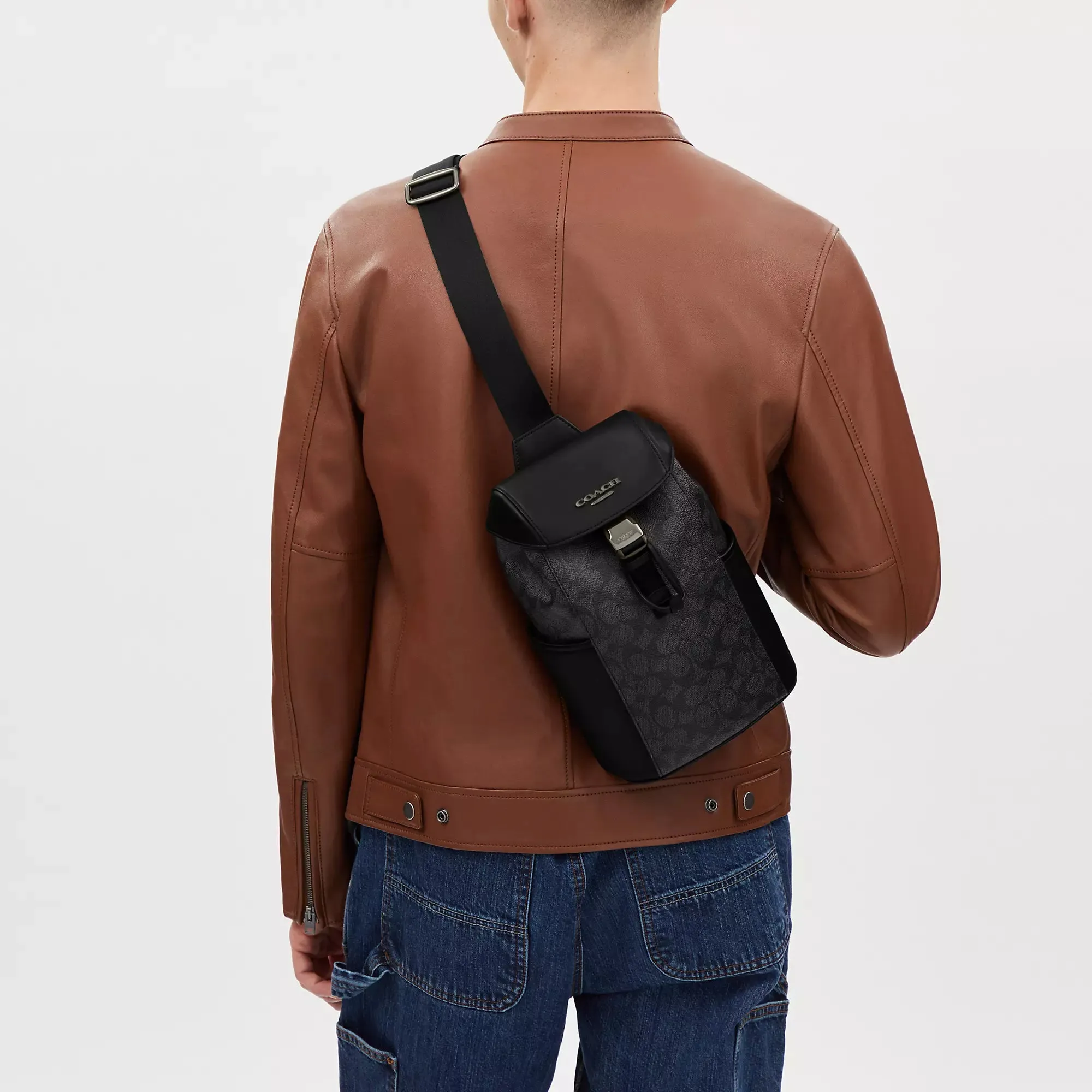 Coach Outlet Racer Pack In Signature COACH Outlet Bags