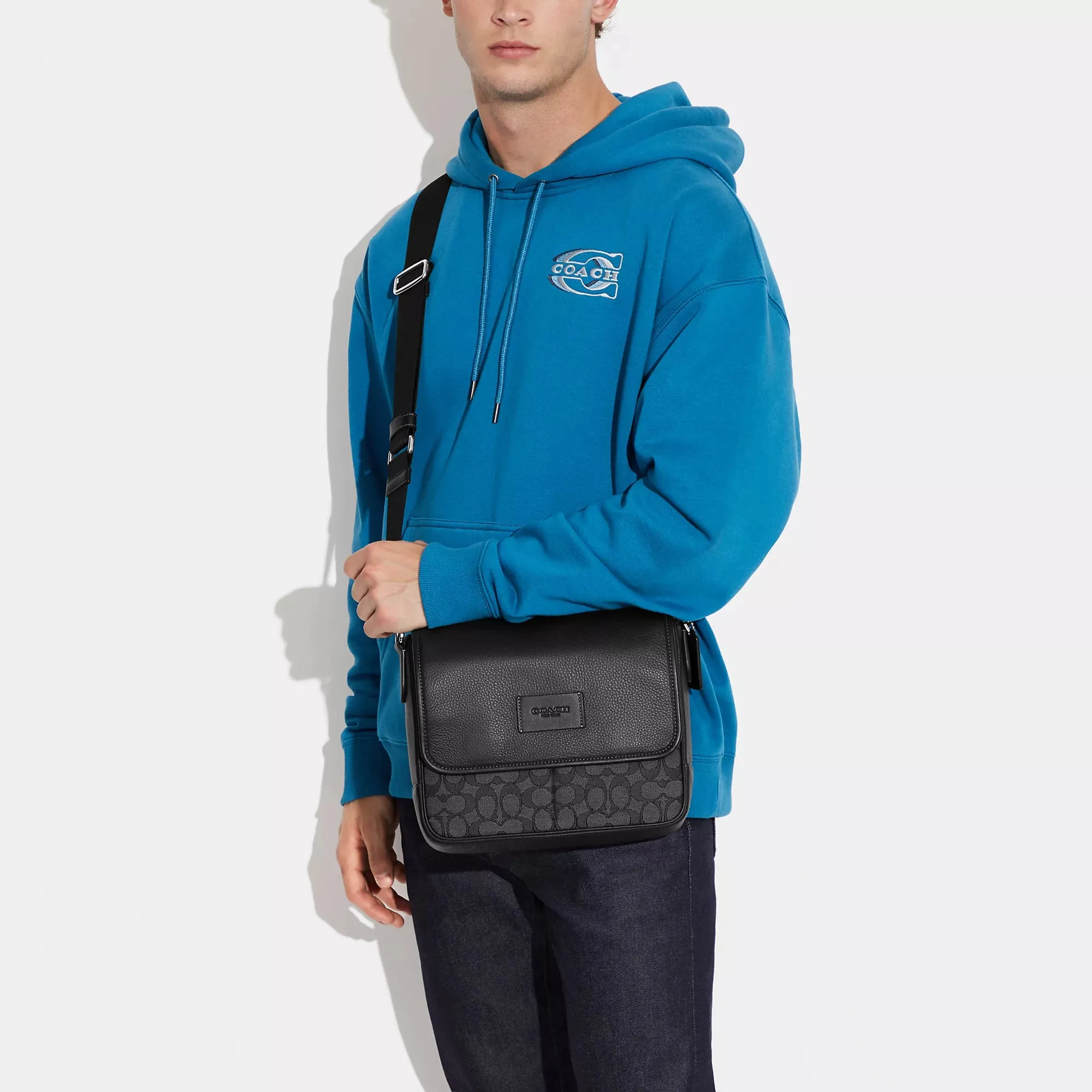 Coach Outlet Sprint Map Bag 25 In Signature Jacquard COACH Outlet Bags