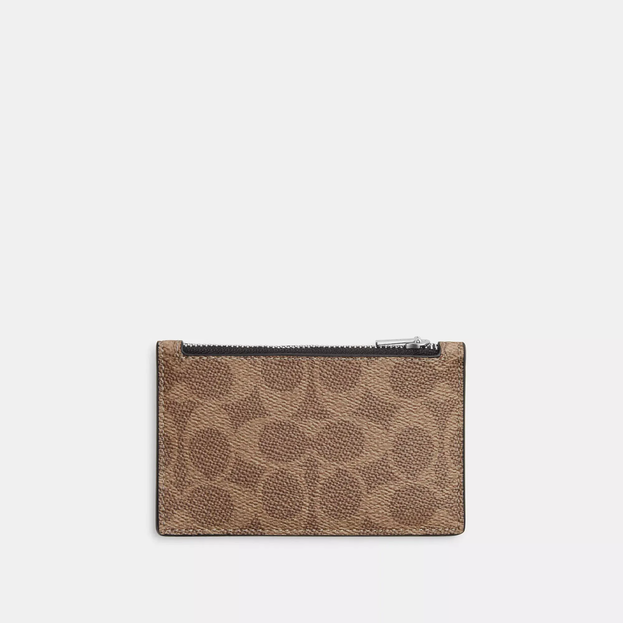 Coach Outlet Zip Card Case In Signature COACH Outlet Bags
