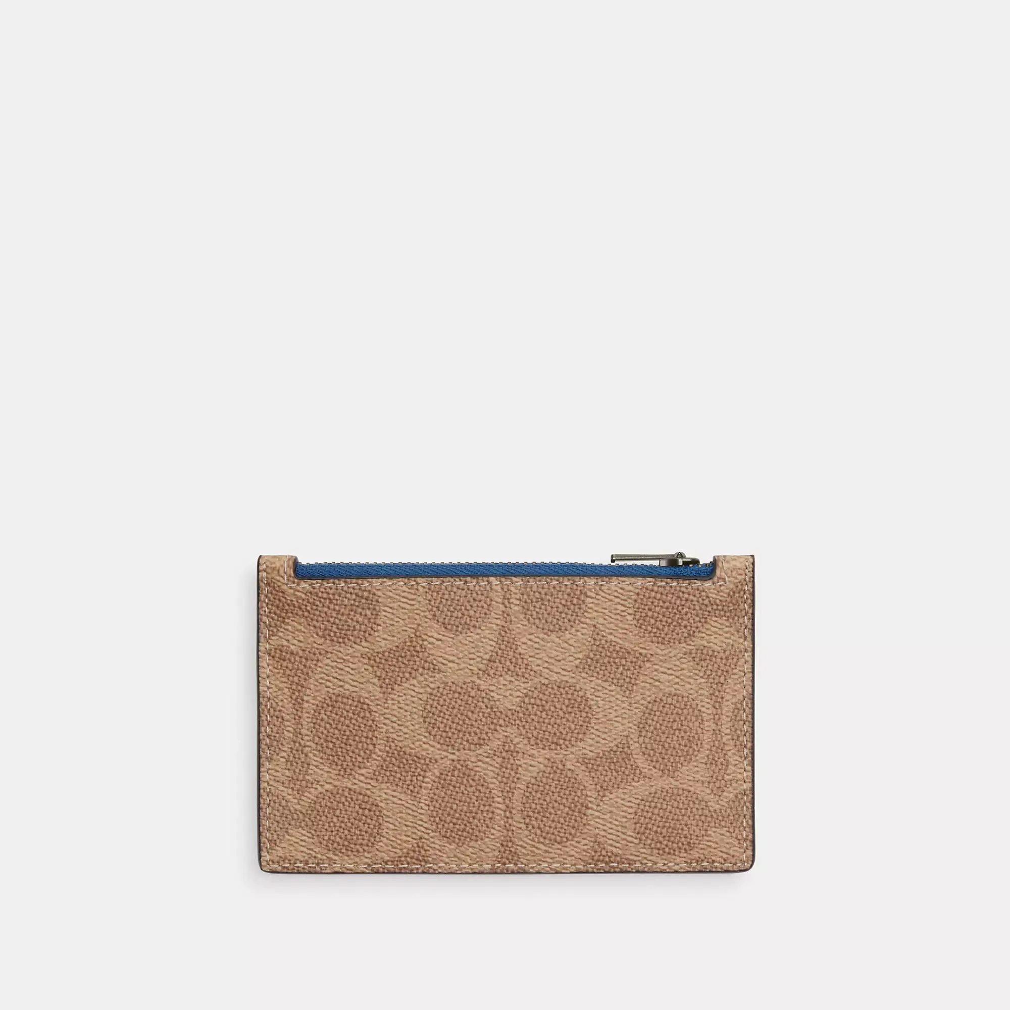 Coach Outlet Zip Card Case In Signature COACH Outlet Bags