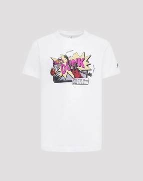 Comfortable apparel Jordan Comics Dunk Tee Bohemian style items