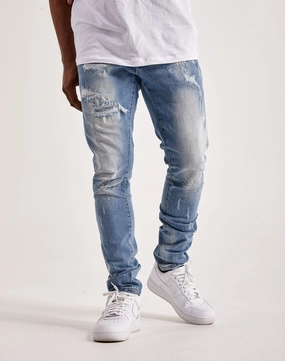 Comfortable apparel Smoke Rise Rip & Repair Jeans Designer fashion items