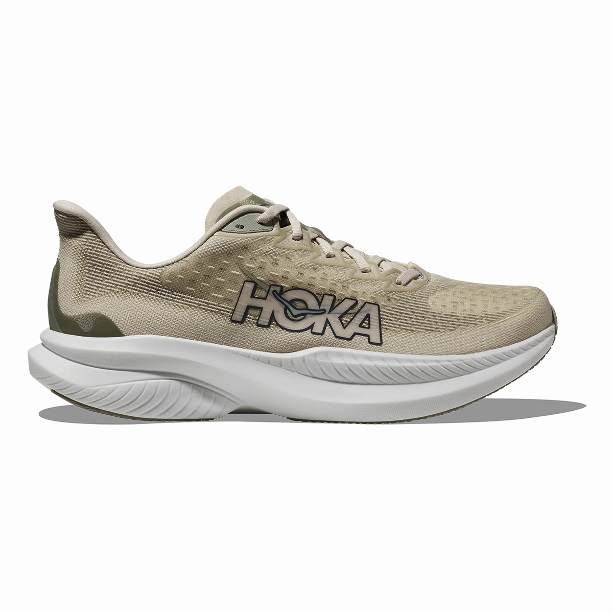 Hoka Mach 6 - Oat Milk - Barley Sunny Rebellious