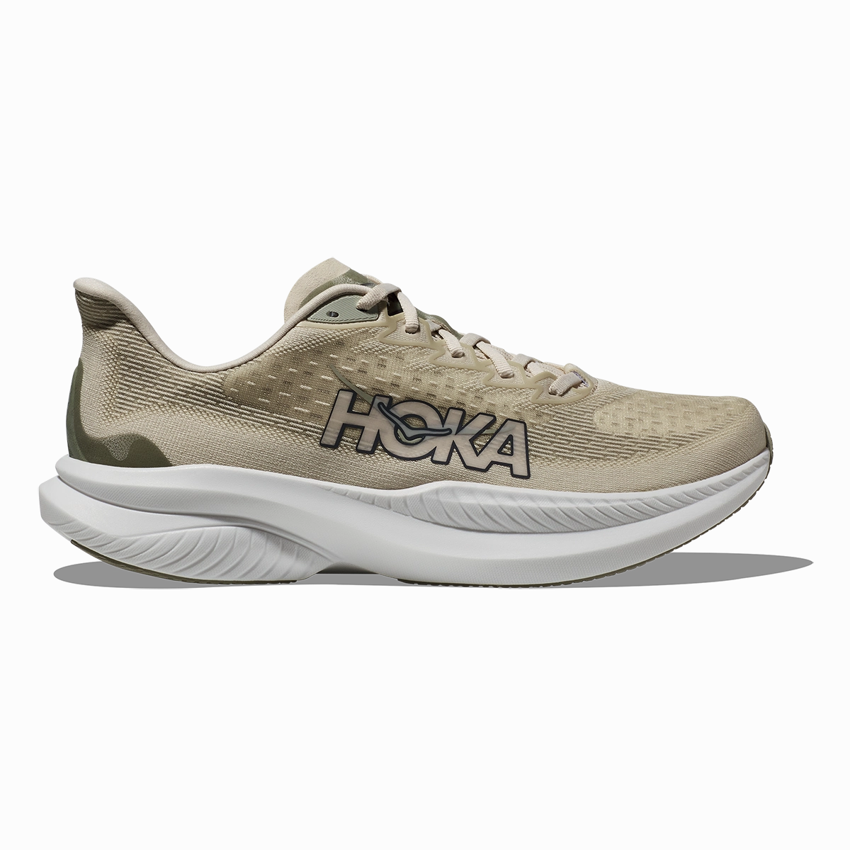 Firm Hoka Mach 6 - Oat Milk - Barley Meticulously crafted