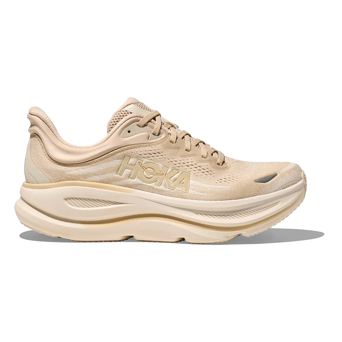 Hoka Bondi 9 Oatmeal - Oat Milk Meaningful Adaptable