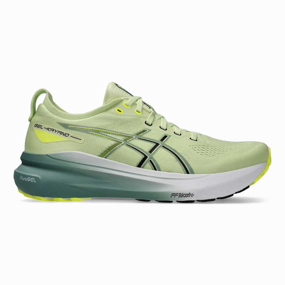 Silky Asics Gel Kayano 31 - Cool Matcha - Celadon Conscious