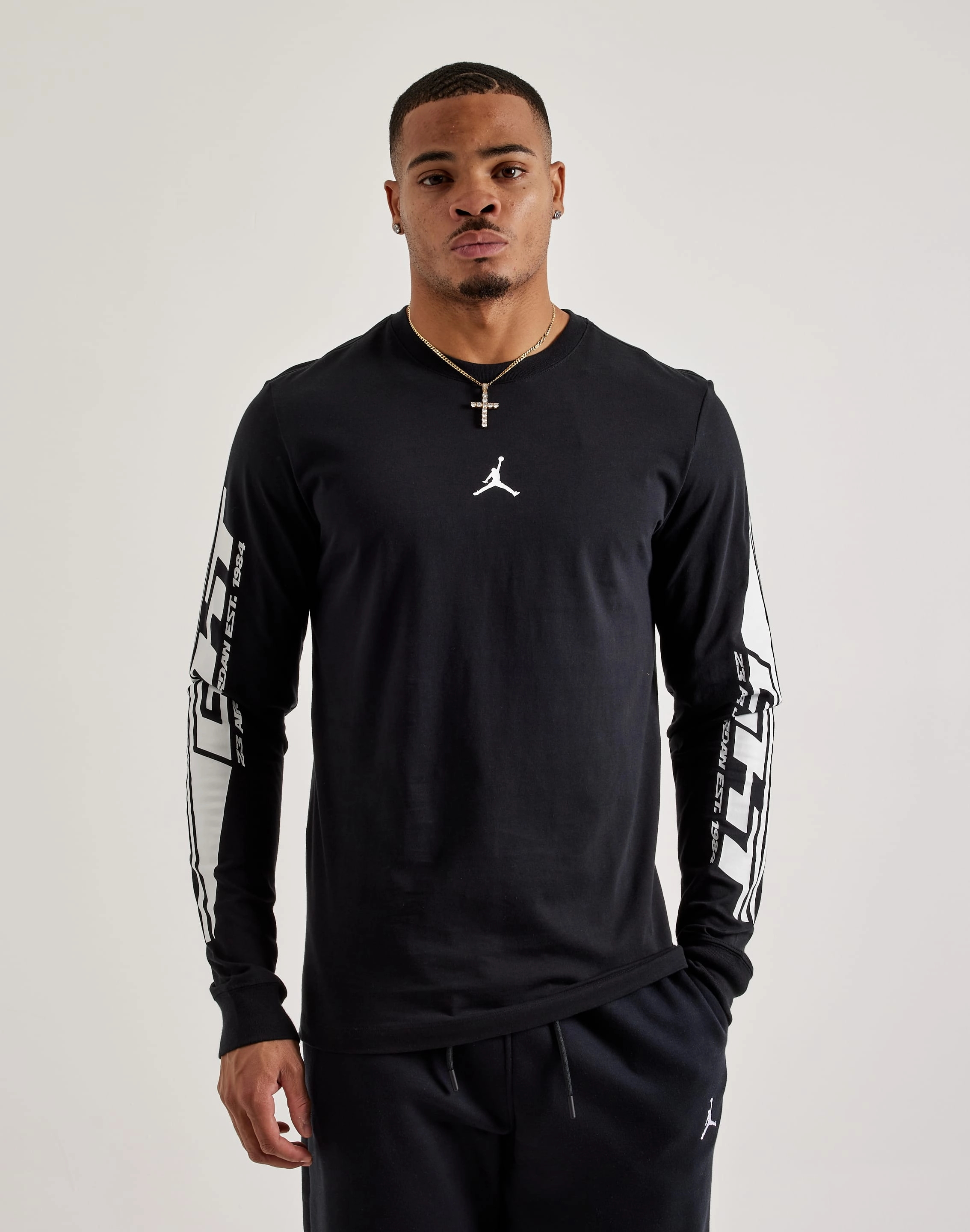 Cotton - made fashion Jordan MVP Long-Sleeve Tee Wardrobe staples