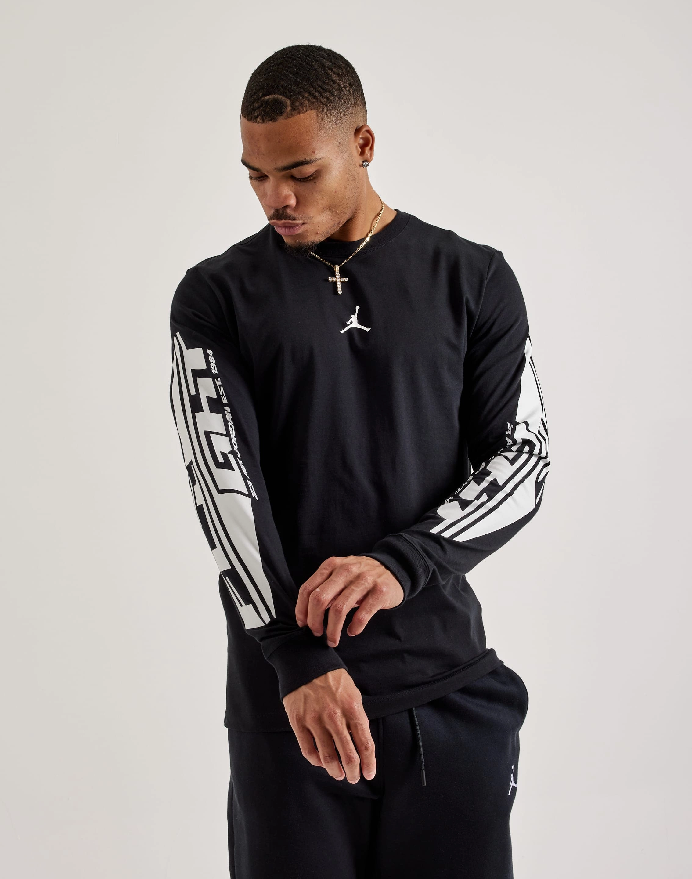 Cotton - made fashion Jordan MVP Long-Sleeve Tee