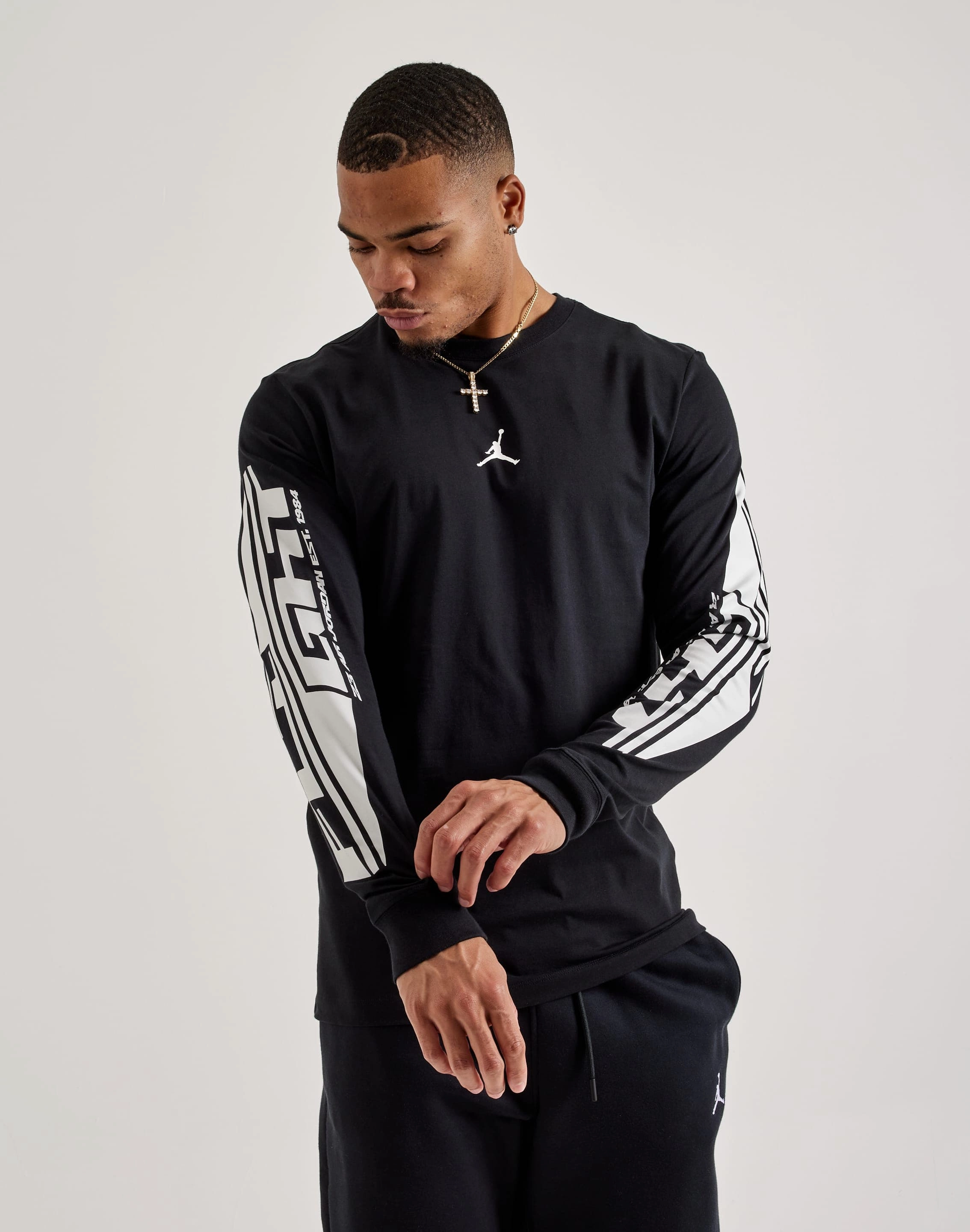 Cotton - made fashion Jordan MVP Long-Sleeve Tee