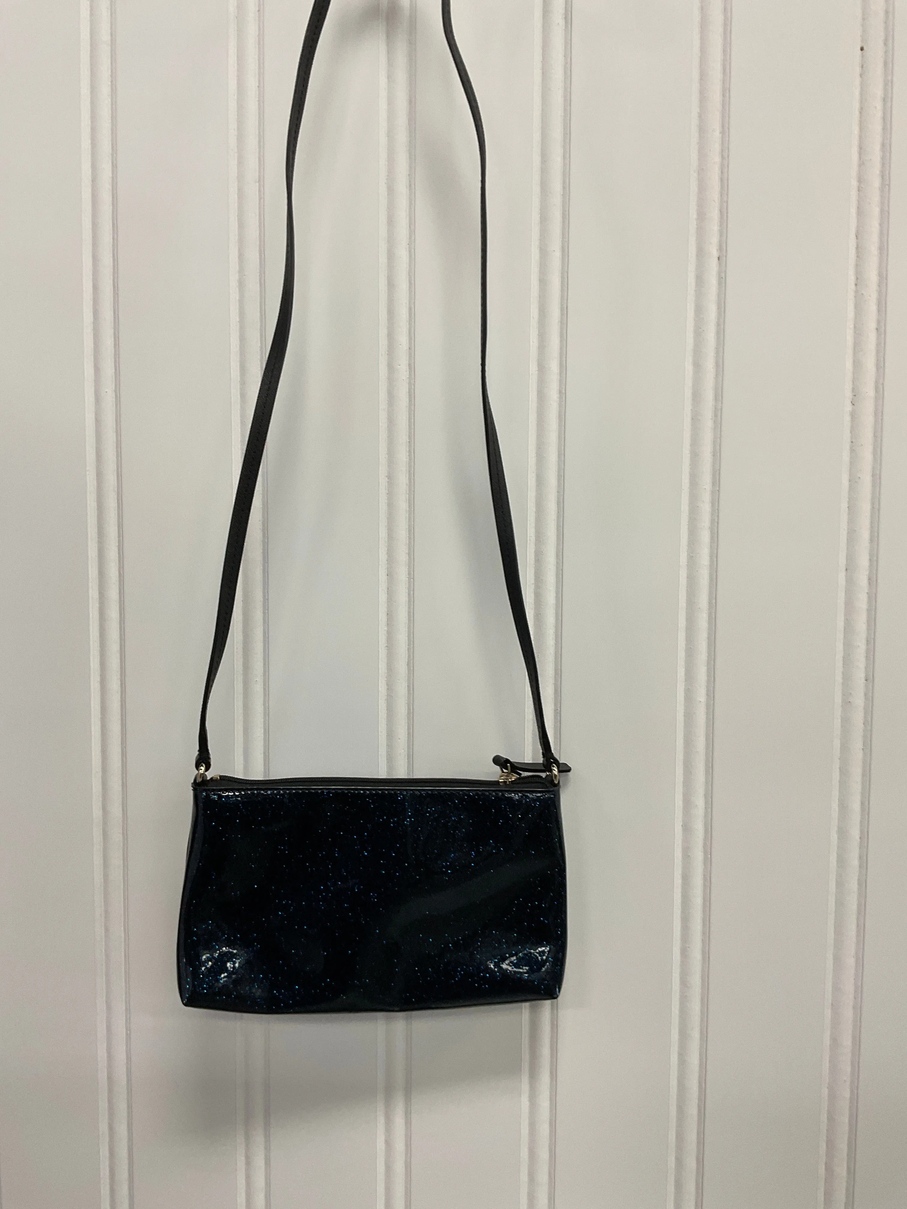 Crossbody Designer By Kate Spade In Black & Blue, Size:Medium Kate Spade Bags