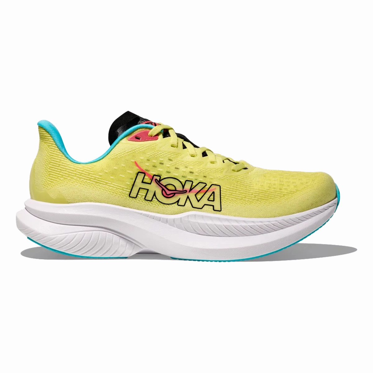 Required Hoka Mach 6 - Yuzu - Cielo Blue Stunning