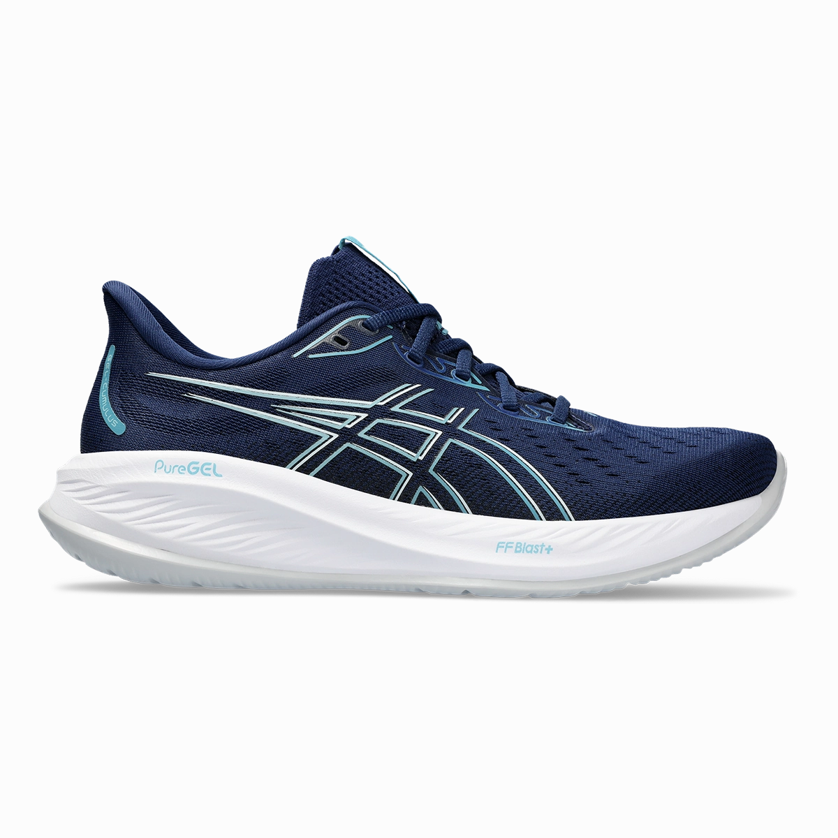 Key Asics Gel Cumulus 26 - Blue Expanse - Blue Teal Heritage