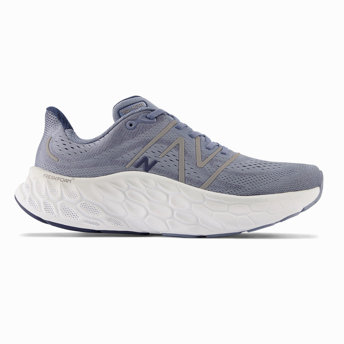 Cherished New Balance Fresh Foam X More V4 - Arctic Grey - Natural Indigo Impressive