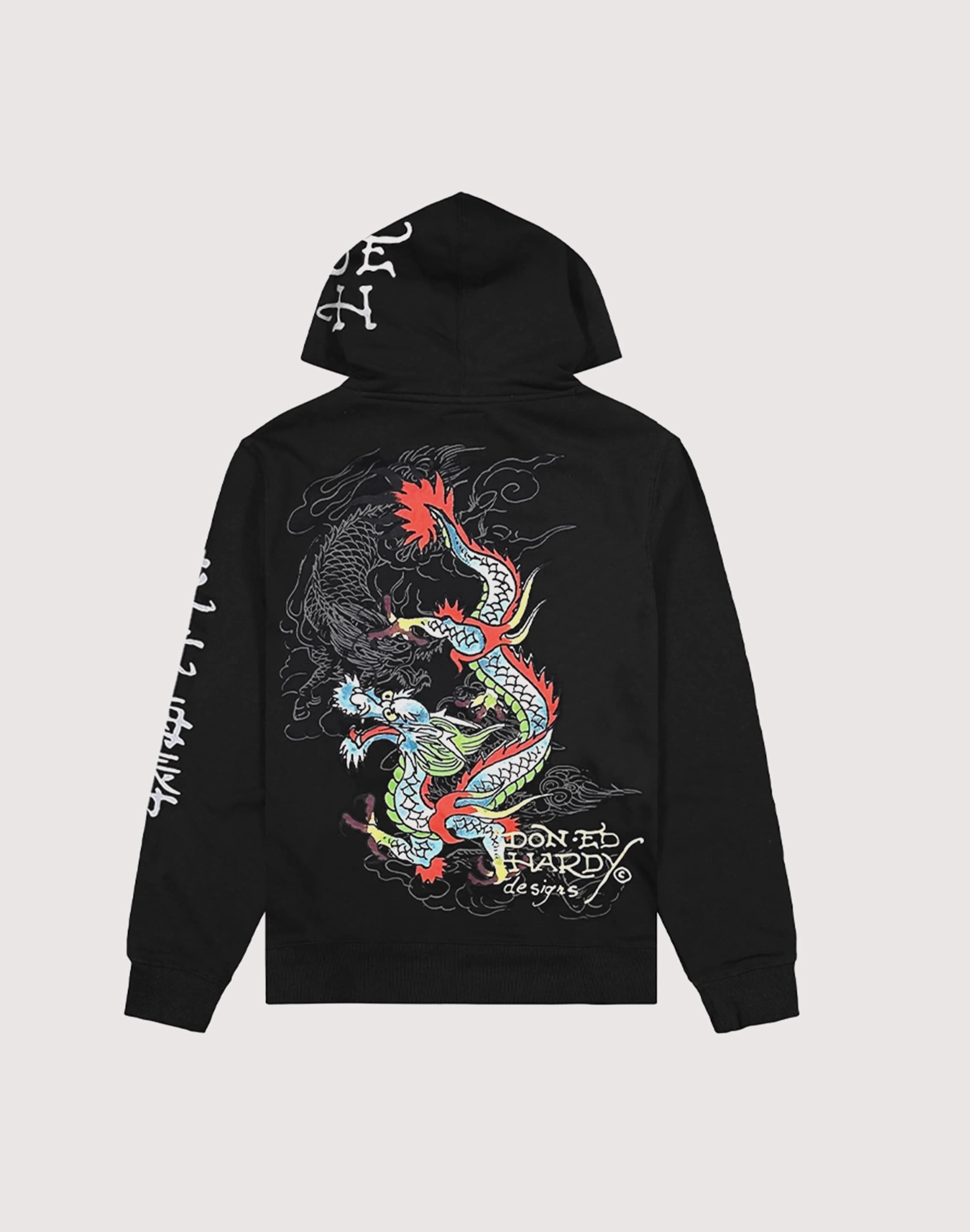 Denim products Ed Hardy Dragons Pullover Hoodie
