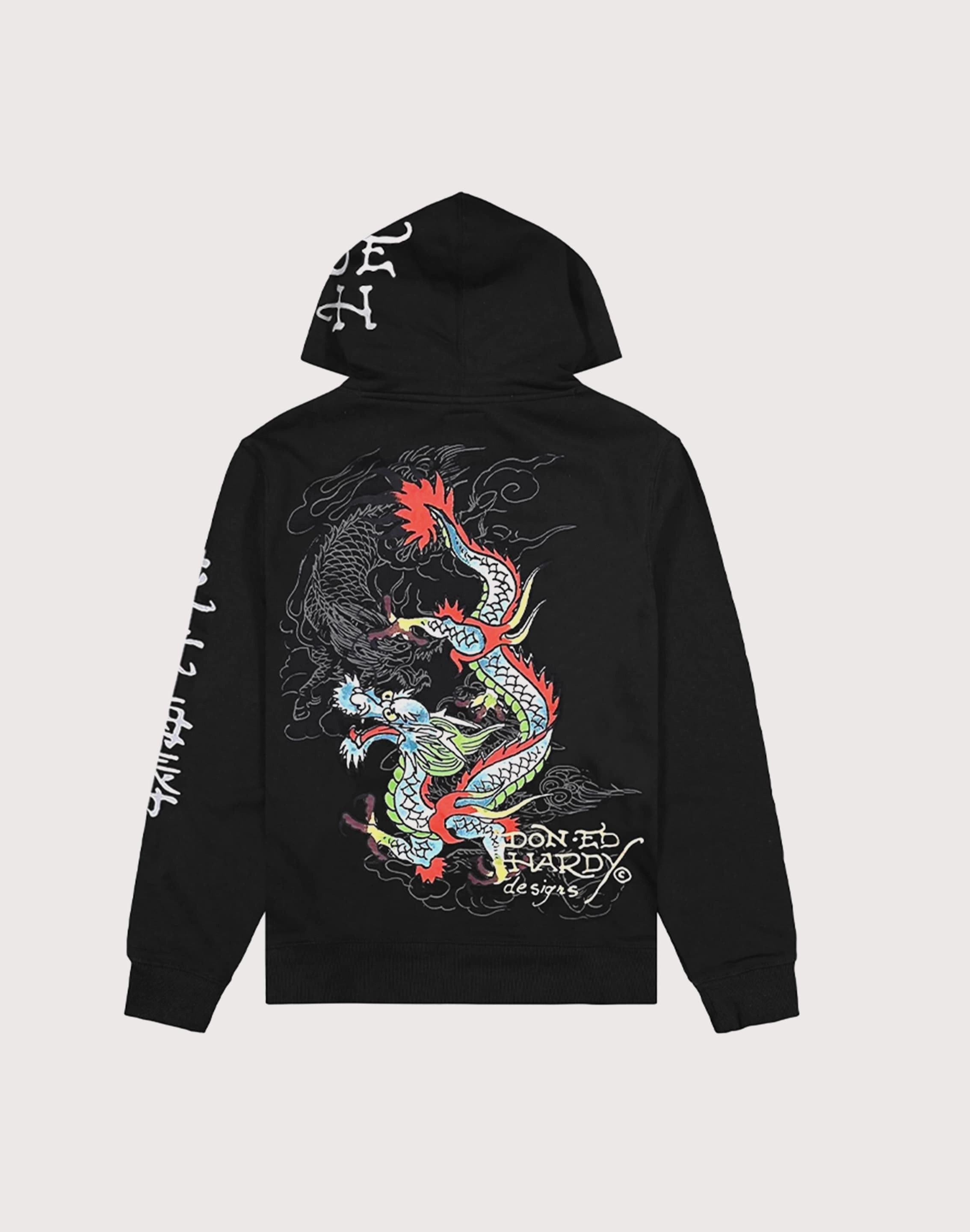 Denim products Ed Hardy Dragons Pullover Hoodie