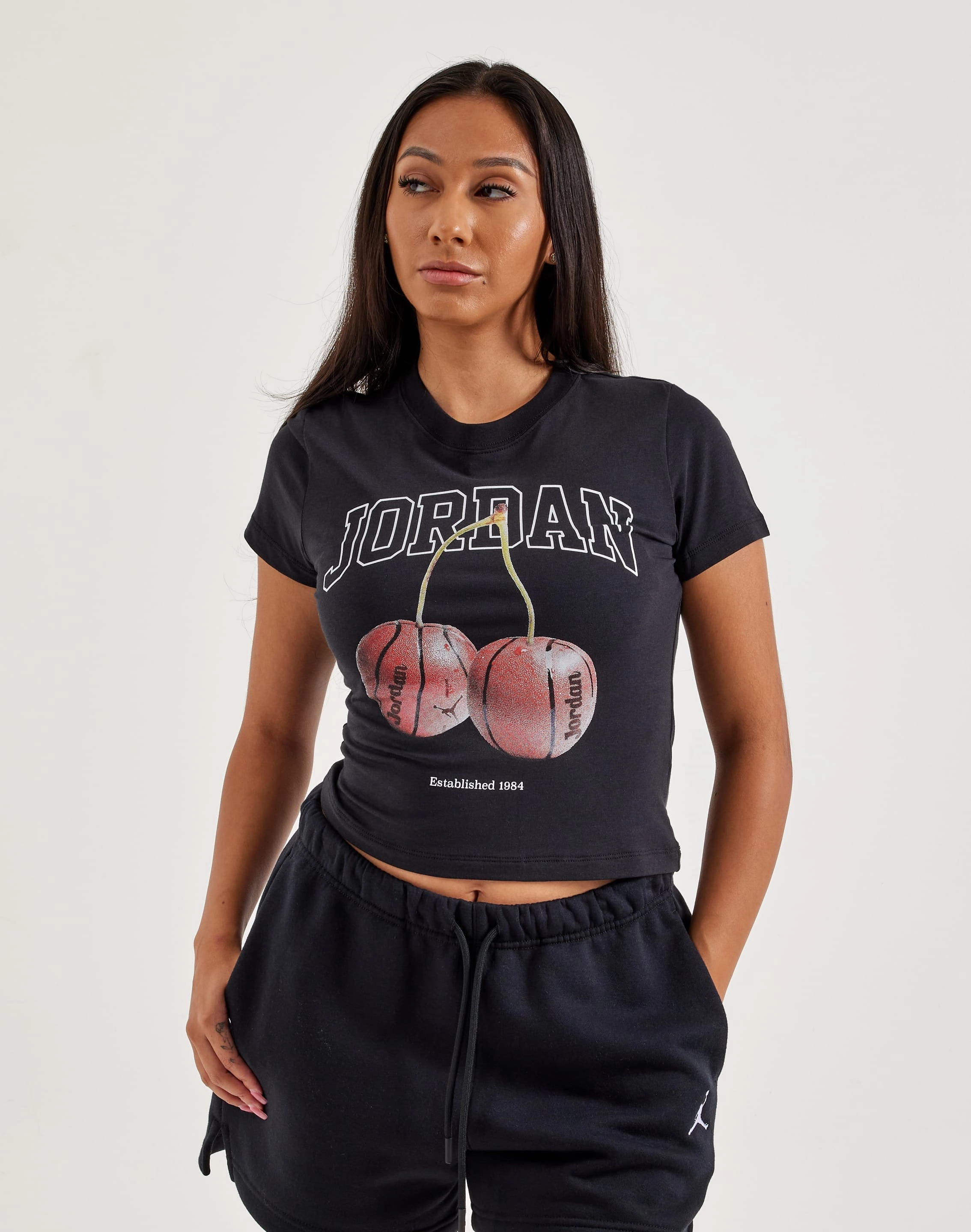 Denim products Jordan Brooklyn Tee Runway fashion