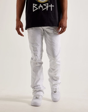 Denim products Jordan Craig Stacked Denim Jeans Military - inspired fashion